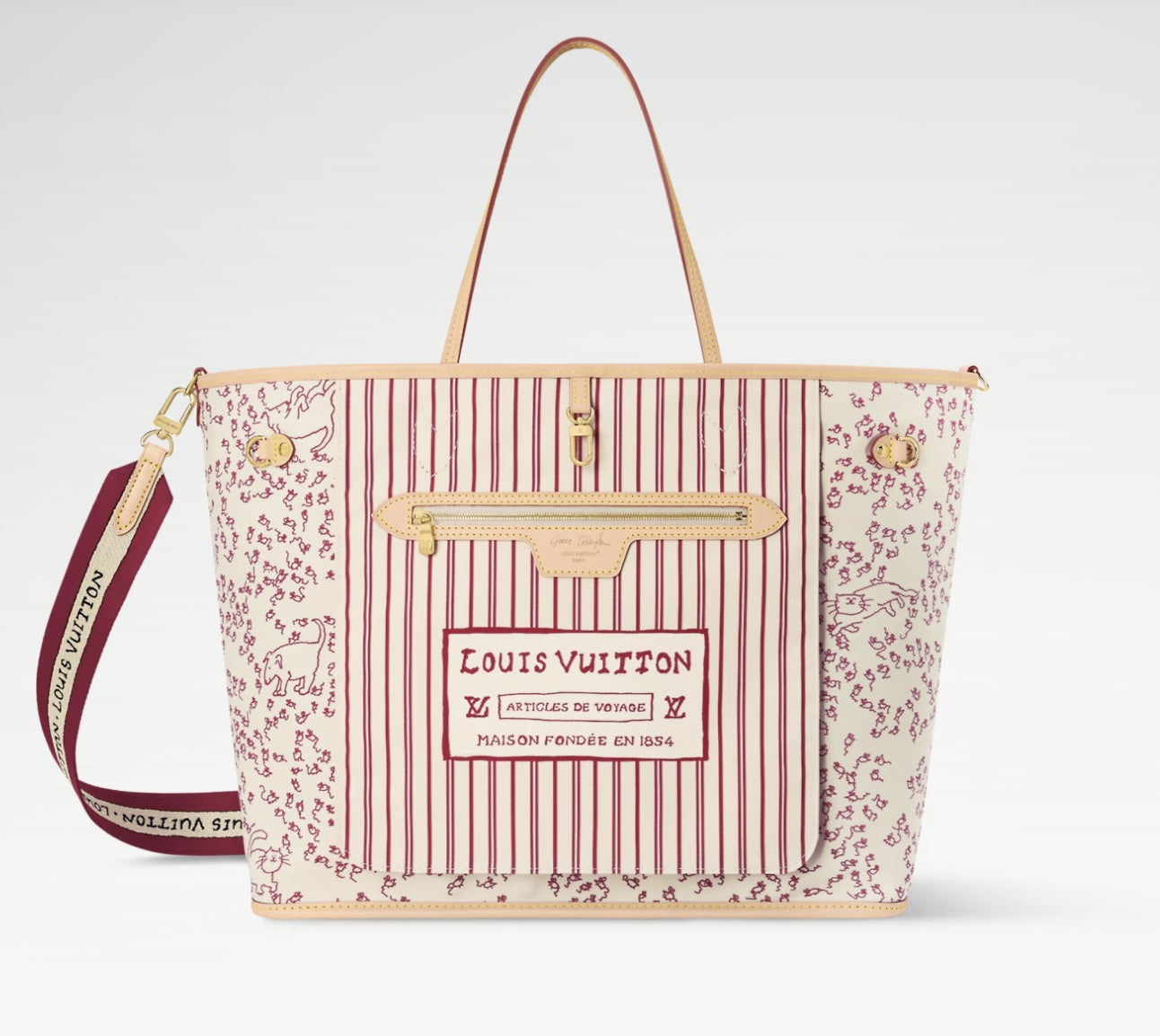 NEVERFULL INSIDE OUT Large Handbag