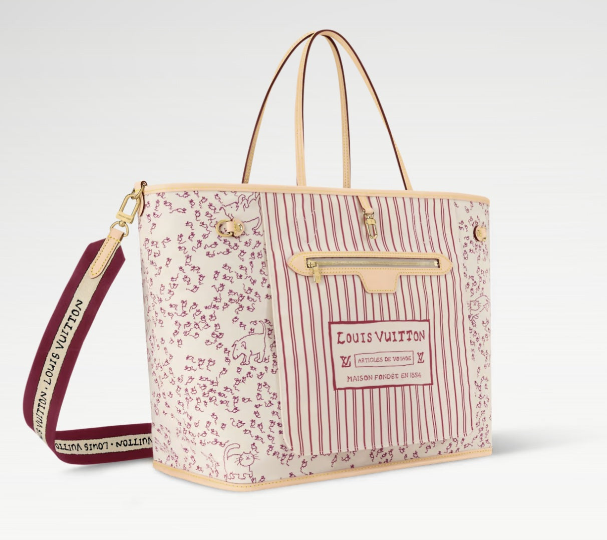 NEVERFULL INSIDE OUT Large Handbag